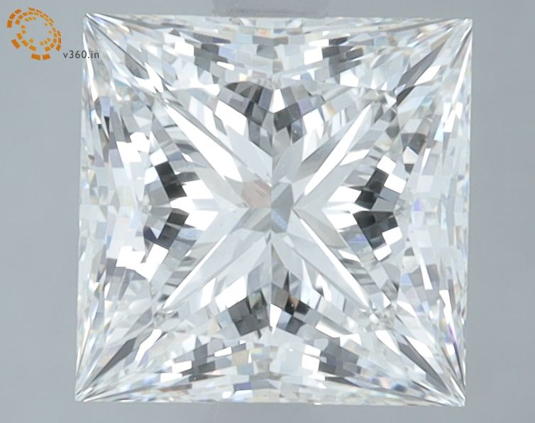 Lab Grown Diamond Lab-grown 2,59Ct E-VS1 Princess - IGILG733597996 1