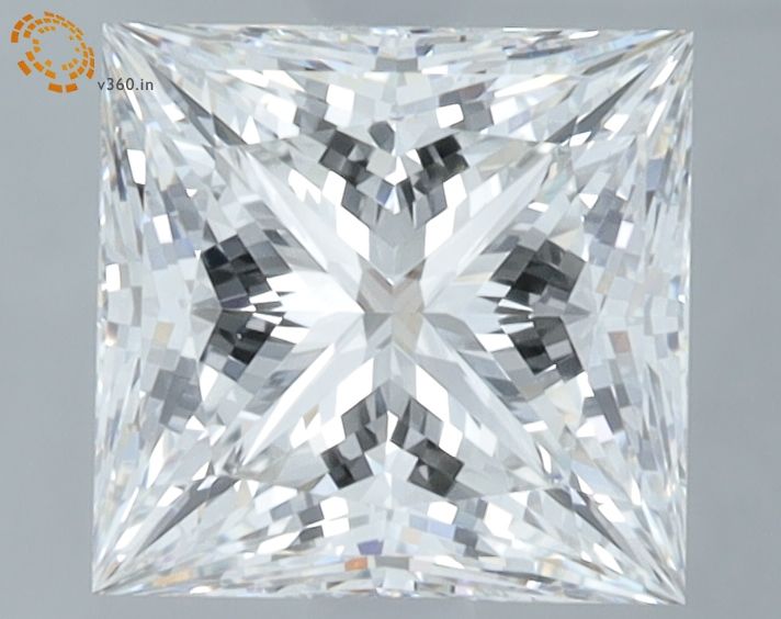 Lab Grown Diamond Lab-grown 2,36Ct E-VVS1 Princess - IGILG801620323 1