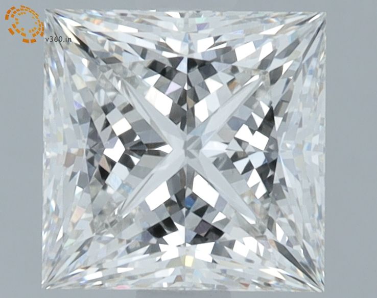 Lab Grown Diamond Lab-grown 1,67Ct G-VVS2 Princess - IGILG633494593 1