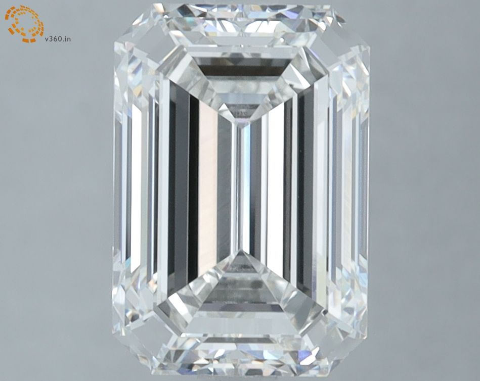 Lab Grown Diamond Lab-grown 3,17Ct F-VVS2 Emerald - IGILG775629310 1