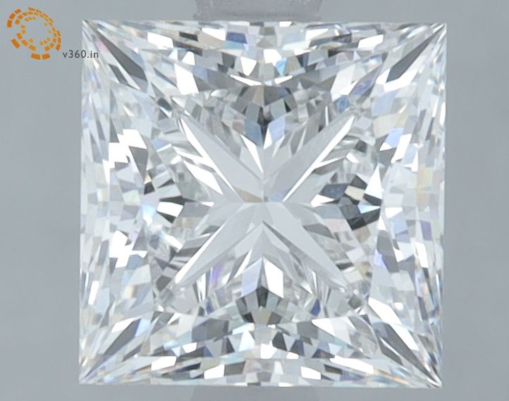 Lab Grown Diamond Lab-grown 2,06Ct E-VVS2 Princess - IGILG647477462 1