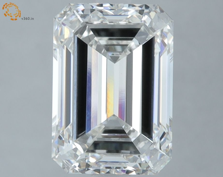 Lab Grown Diamond Lab-grown 3,15Ct F-VVS2 Emerald - IGILG775629314 1