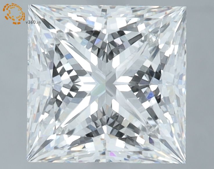 Lab Grown Diamond Lab-grown 2,59Ct E-VVS2 Princess - IGILG801620311 1