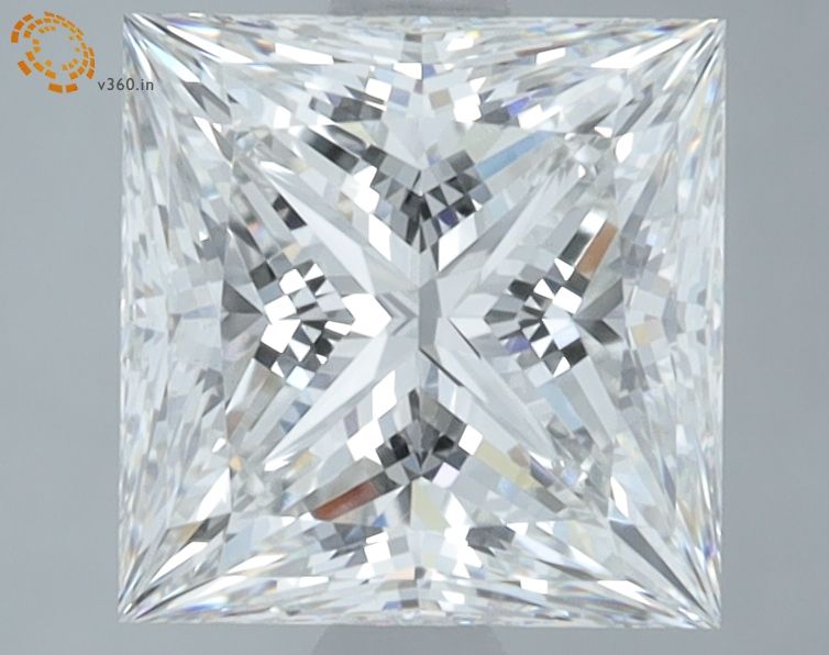 Lab Grown Diamond Lab-grown 2,59Ct F-VS1 Princess - IGILG760507401 1