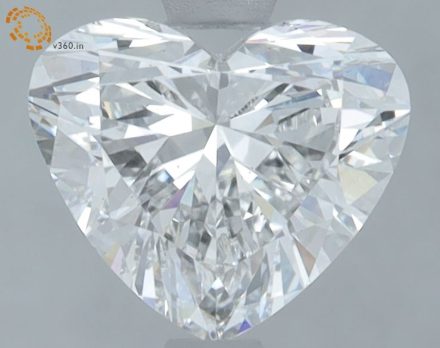 Lab Grown Diamond Lab-grown 1,63Ct E-VS2 Heart - IGILG685556733 1