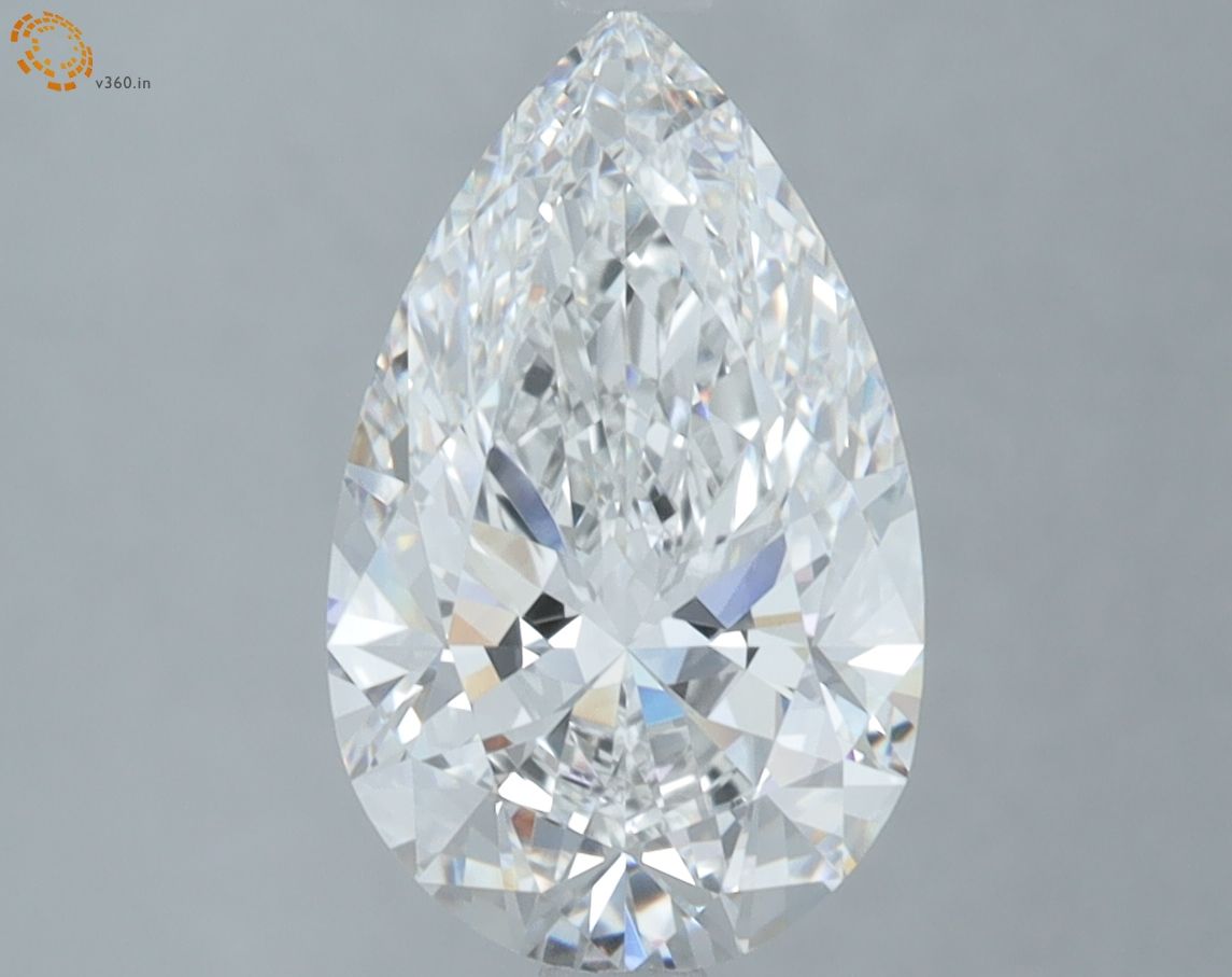 Lab Grown Diamond Lab-grown 2,59Ct E-VVS2 Pear - IGILG783629491 1