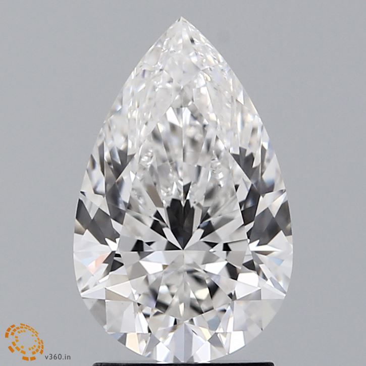 Lab Grown Diamond Lab-grown 2,06Ct E-VS1 Pear - IGILG611371459 1