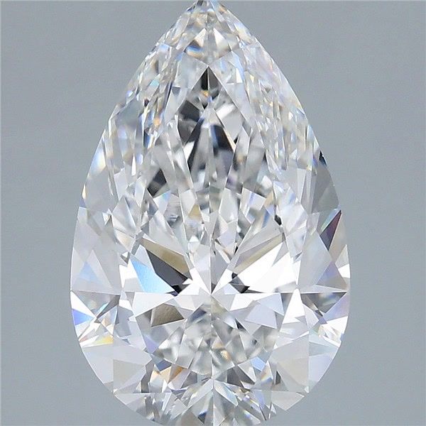 Lab Grown Diamond Lab-grown 5,01Ct E-VVS2 Pear - IGILG813613719 1