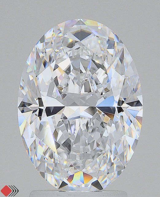 Lab Grown Diamond Lab-grown 3,02Ct D-IF Oval - IGILG723572036 1
