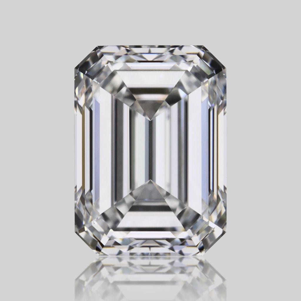 Diamond Natural 0,7Ct F-VVS2 Emerald - GIA6552380516 1