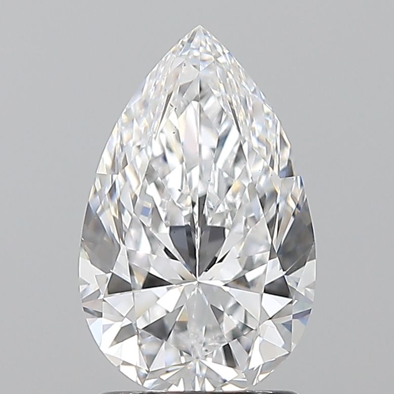 Diamond Natural 1,73Ct D-VS2 Pear - GIA5543768498 1
