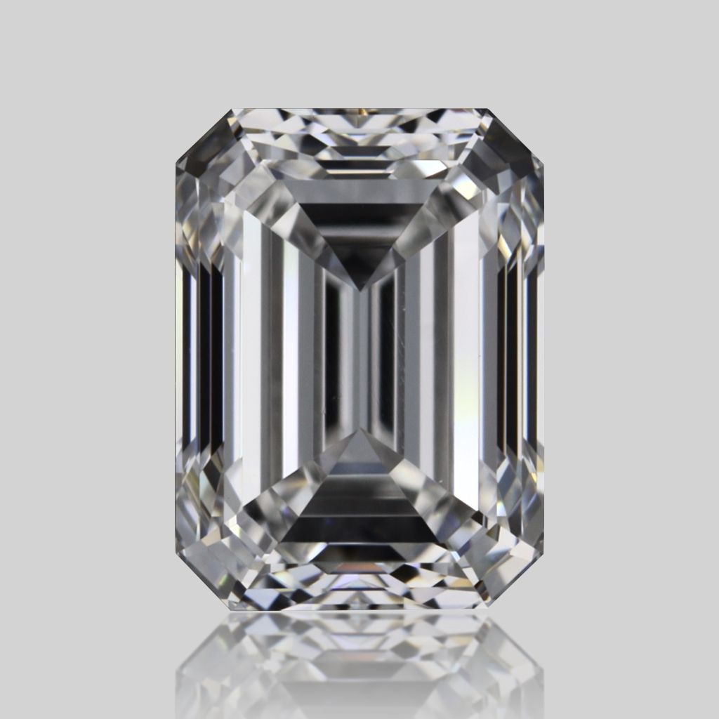 Diamond Natural 0,72Ct F-VVS1 Emerald - GIA7552492604 1