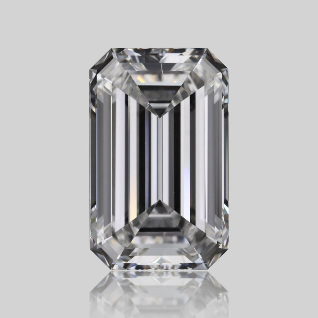 Diamond Natural 0,72Ct E-VVS1 Emerald - GIA7551609500 1