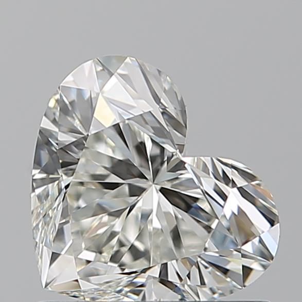 Diamond Natural 0,92Ct I-VVS1 Heart - GIA5553415500 1