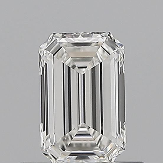Diamond Natural 0,5Ct F-VVS2 Emerald - GIA6551376638 1