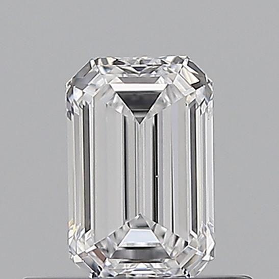 Diamond Natural 0,51Ct D-VS1 Emerald - GIA6555210451 1