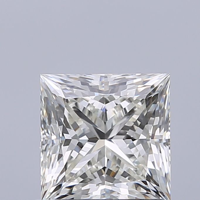 Diamond Natural 0,91Ct J-VVS1 Princess - GIA7552646156 1