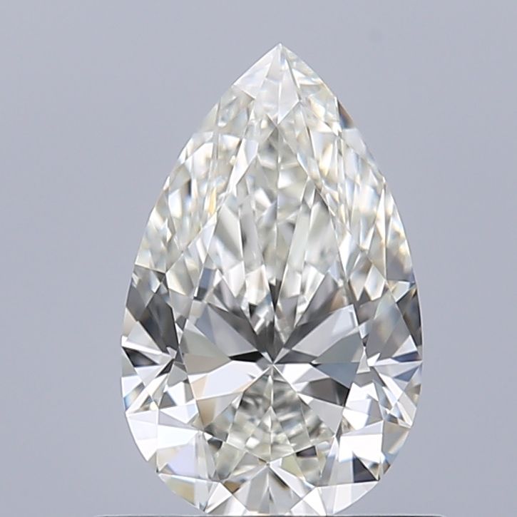 Diamond Natural 0,64Ct I-VS1 Pear - GIA7558626448 1