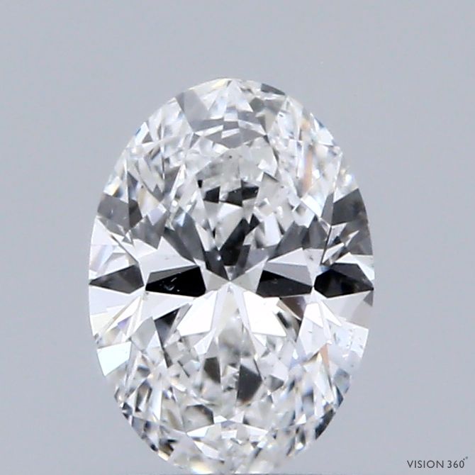 Diamond Natural 0,6Ct E-SI2 Oval - GIA1555656920