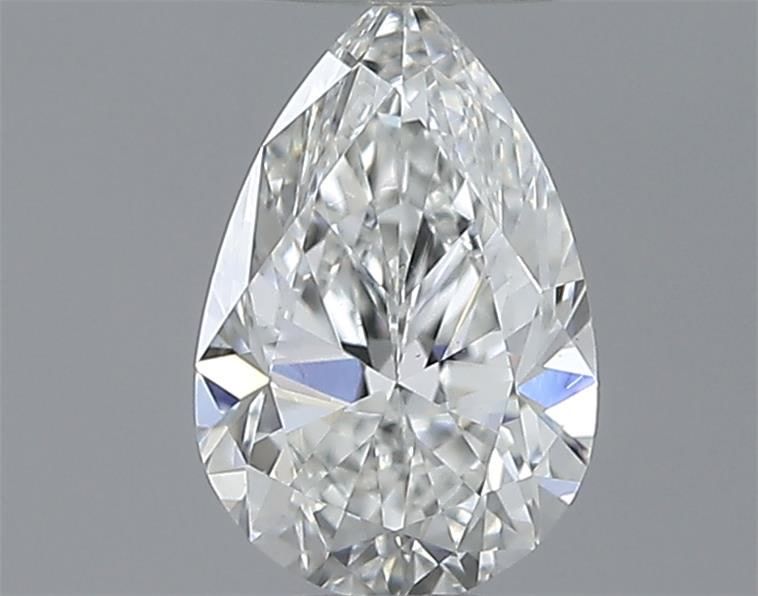 Diamond Natural 0,41Ct G-VS2 Pear - GIA6552643014 1