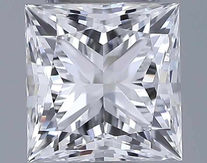 Diamond Natural 0,7Ct F-VS1 Princess - GIA2558622608 1