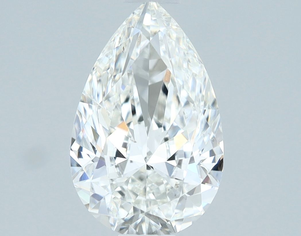 Diamond Natural 1Ct H-SI2 Pear - GIA5546804890