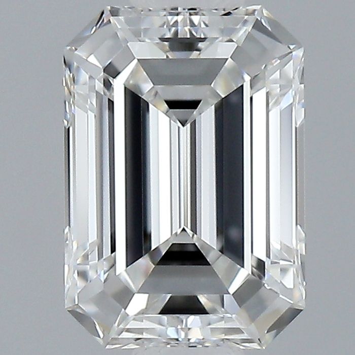 Diamond Natural 0,7Ct E-VVS1 Emerald - GIA6545498174 1