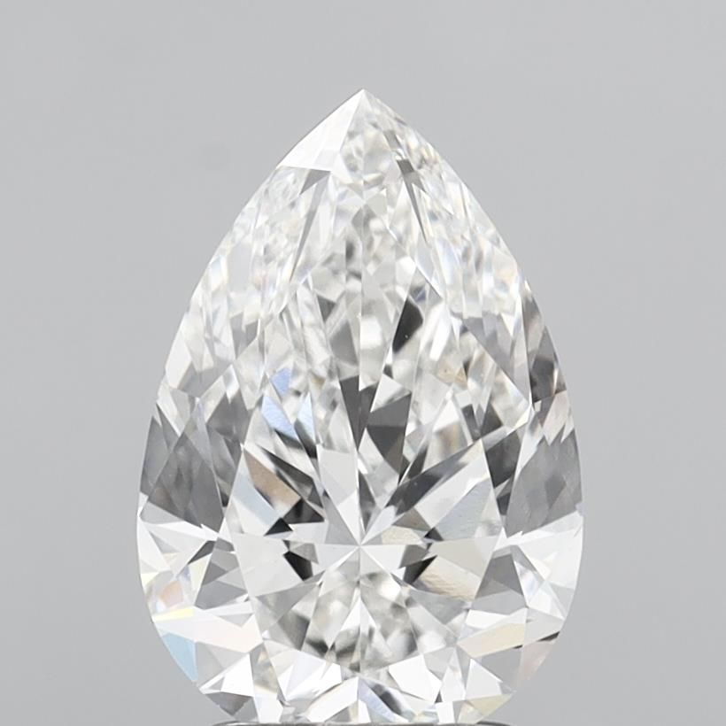 Lab Grown Diamond Lab-grown 2,21Ct F-VVS2 Pear - IGILG804636744 1