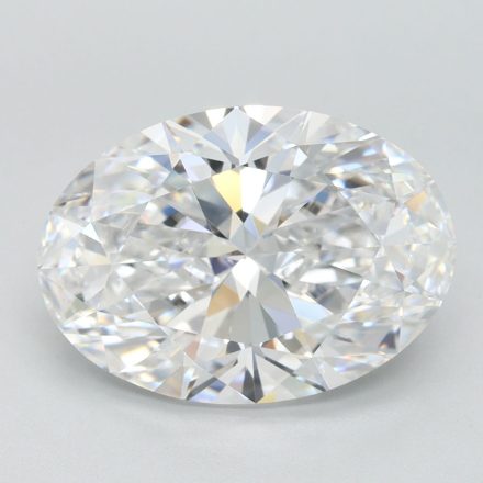 Lab Grown Diamond Lab-grown 4,24Ct D-FL Oval - IGILG804660322 1