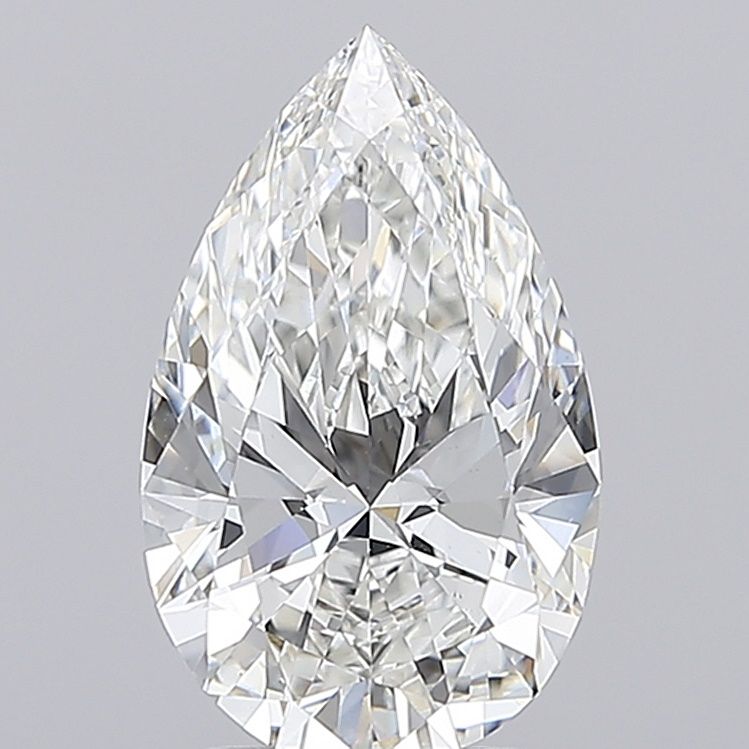 Lab Grown Diamond Lab-grown 3,07Ct F-VVS2 Pear - IGILG815632649 1