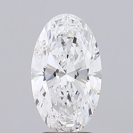 Lab Grown Diamond Lab-grown 3,03Ct D-VVS2 Oval - IGILG812606384 1