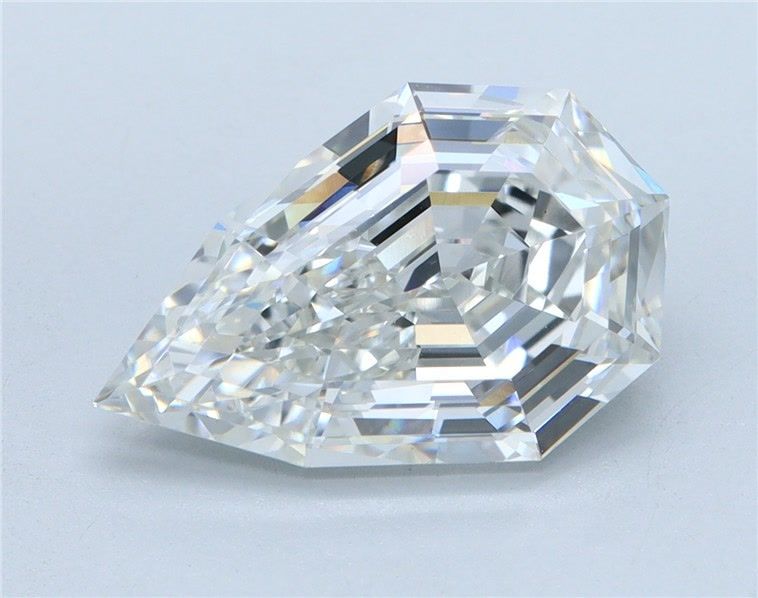 Lab Grown Diamond Lab-grown 3,84Ct E-VVS2 Pear - IGILG810648125 1