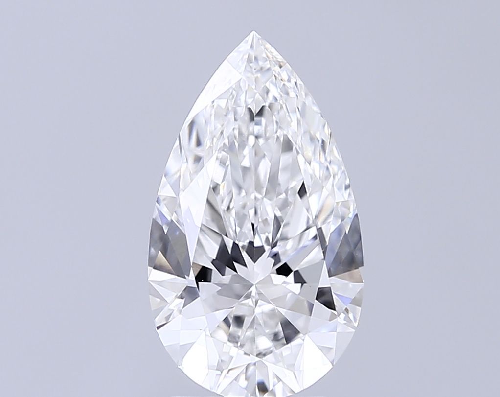 Lab Grown Diamond Lab-grown 3,06Ct E-VVS2 Pear - IGILG814631006 1