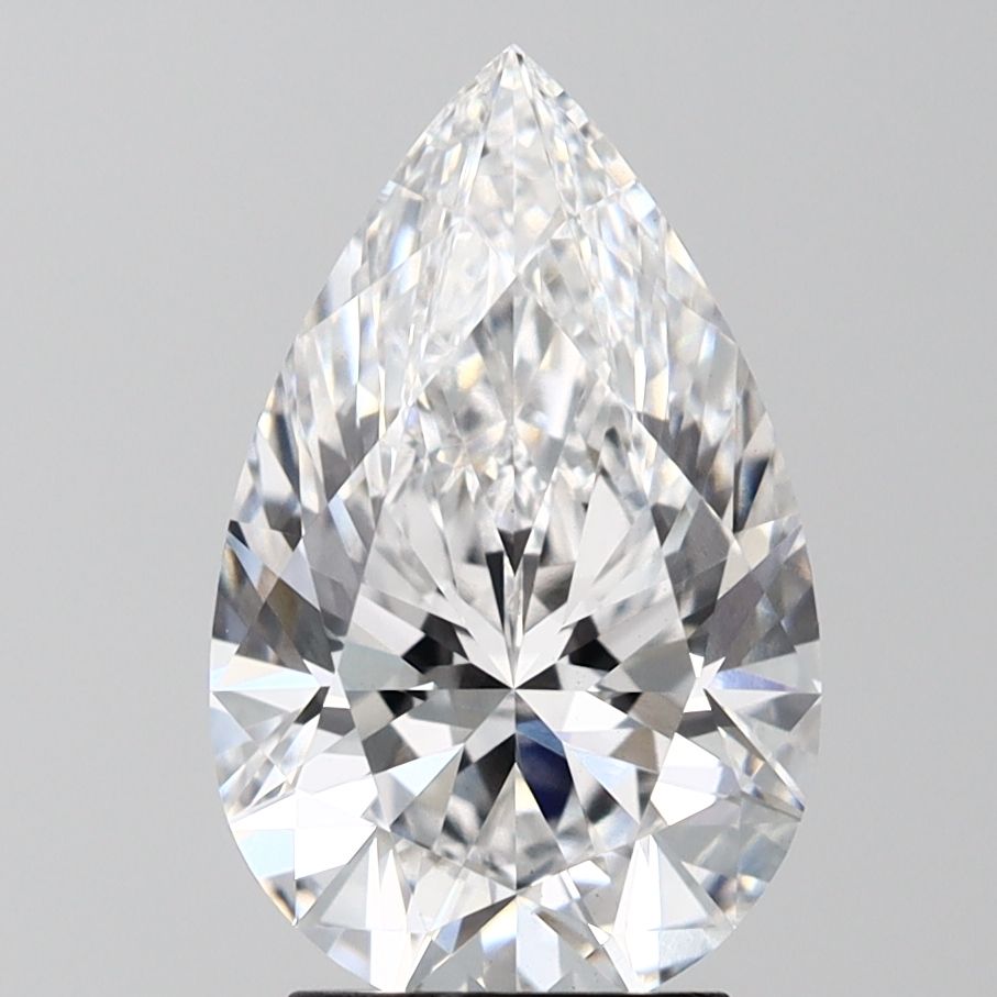 Lab Grown Diamond Lab-grown 3,08Ct D-VVS2 Pear - IGILG786698450 1