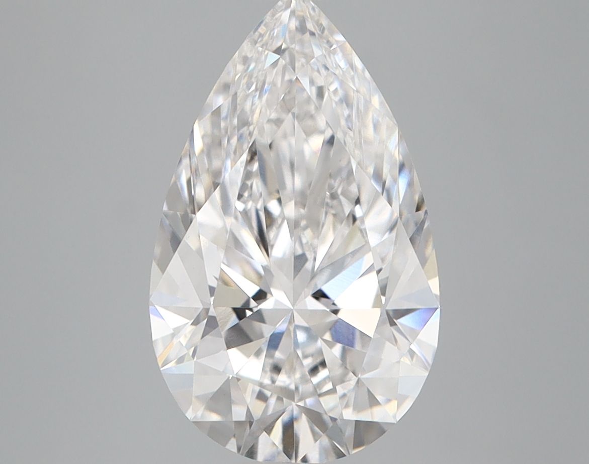 Lab Grown Diamond Lab-grown 3,08Ct D-VVS2 Pear - IGILG786661737 1