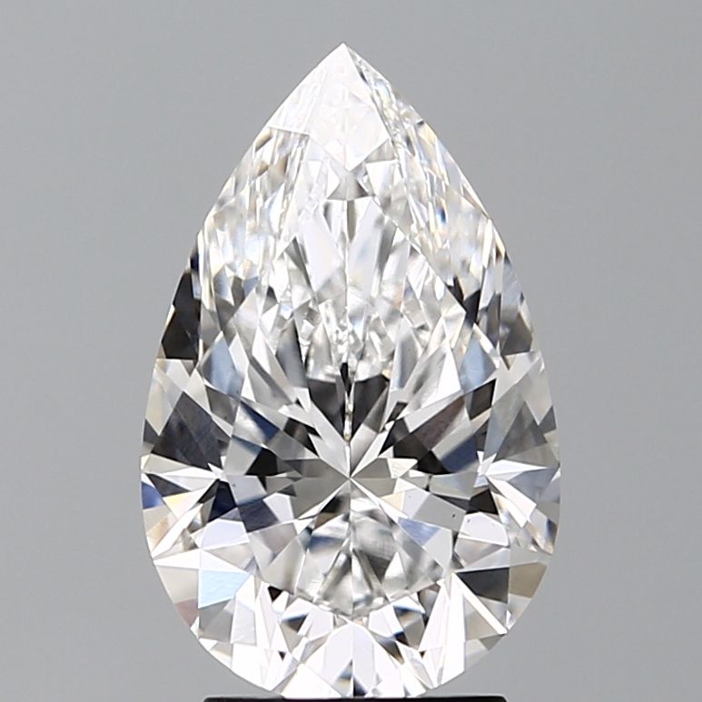 Lab Grown Diamond Lab-grown 3,08Ct D-VVS2 Pear - IGILG785612373 1