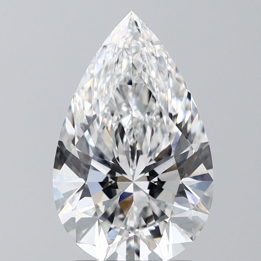 Lab Grown Diamond Lab-grown 2,57Ct E-VVS2 Pear - IGILG803682360 1