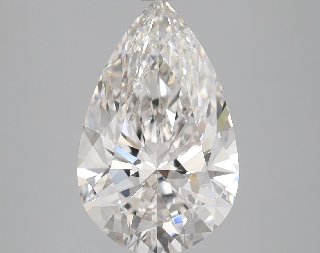 Lab Grown Diamond Lab-grown 2,57Ct F-VS1 Pear - IGILG803682414 1