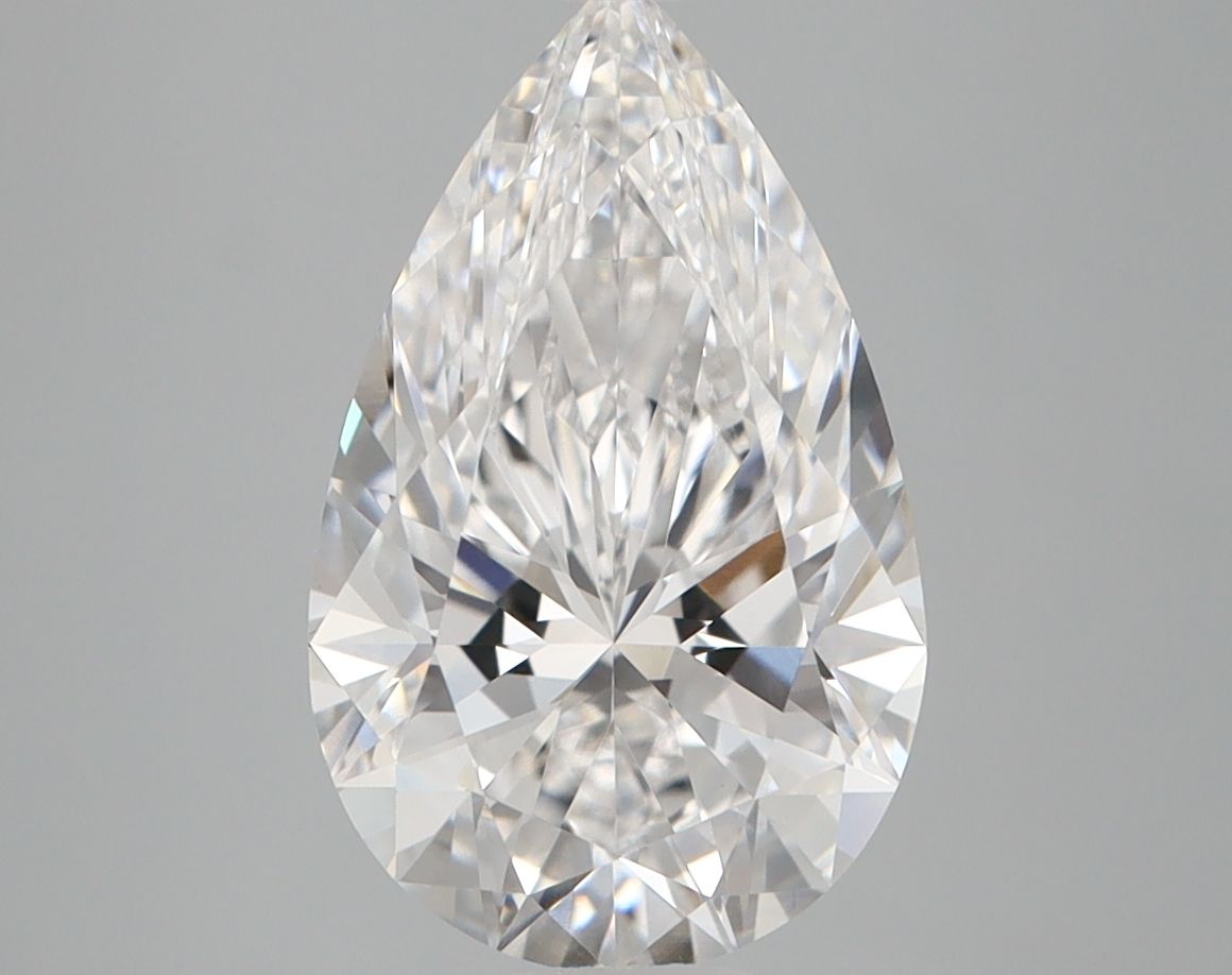 Lab Grown Diamond Lab-grown 3,07Ct D-VVS2 Pear - IGILG786661683 1