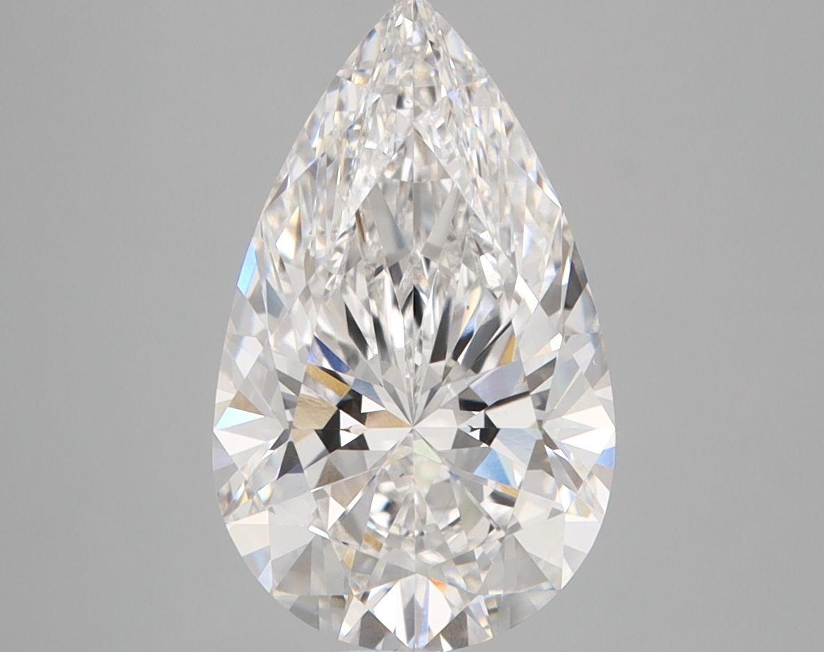 Lab Grown Diamond Lab-grown 3,07Ct D-VS1 Pear - IGILG795603500 1