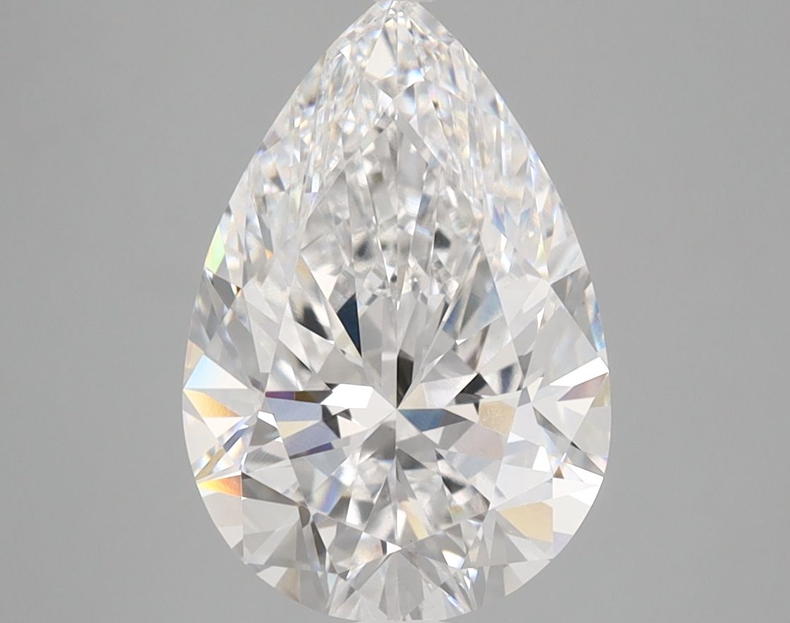 Lab Grown Diamond Lab-grown 3,07Ct D-VVS2 Pear - IGILG790609762 1