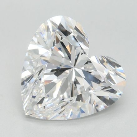 Lab Grown Diamond Lab-grown 3,02Ct D-FL Heart - IGILG804660375 1