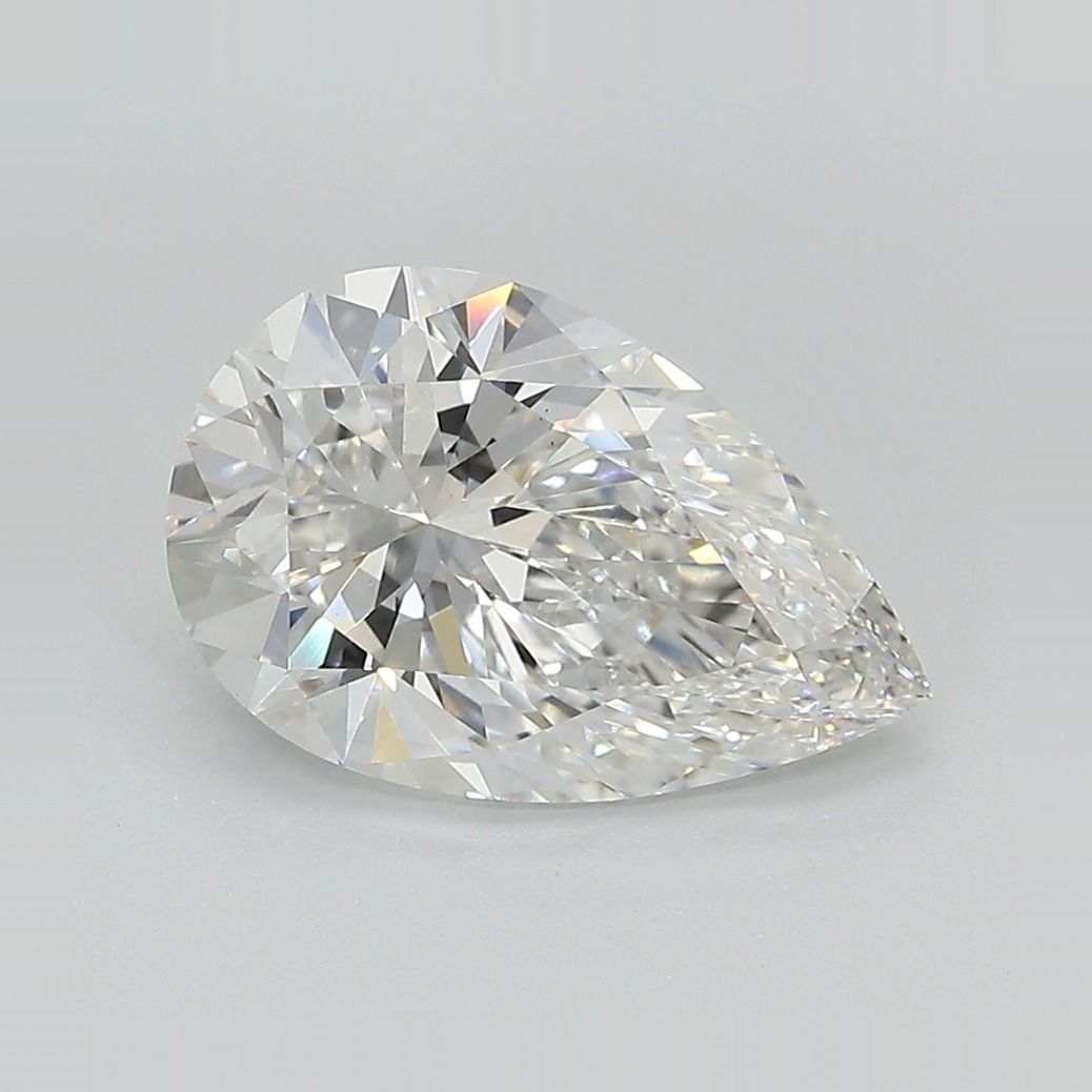 Lab Grown Diamond Lab-grown 2,94Ct F-VS1 Pear - IGILG719530272 1