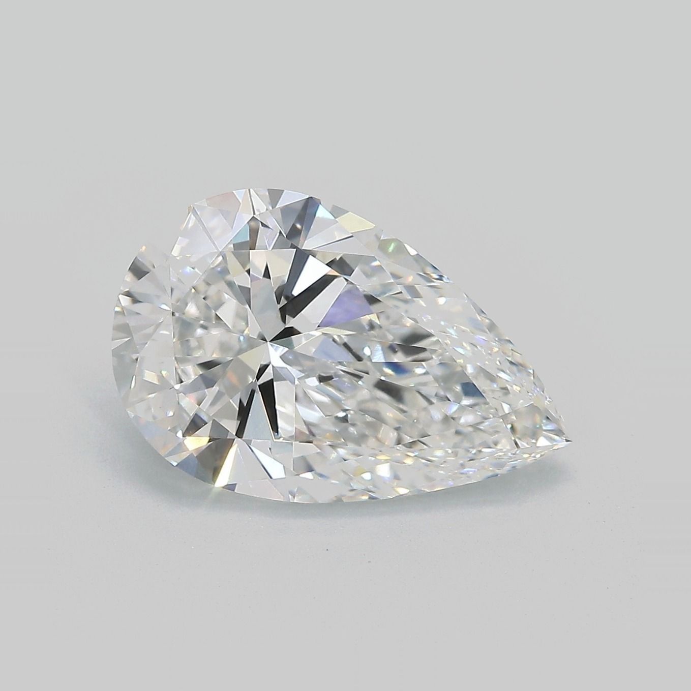 Lab Grown Diamond Lab-grown 4,84Ct E-VVS2 Pear - IGILG735537647 1