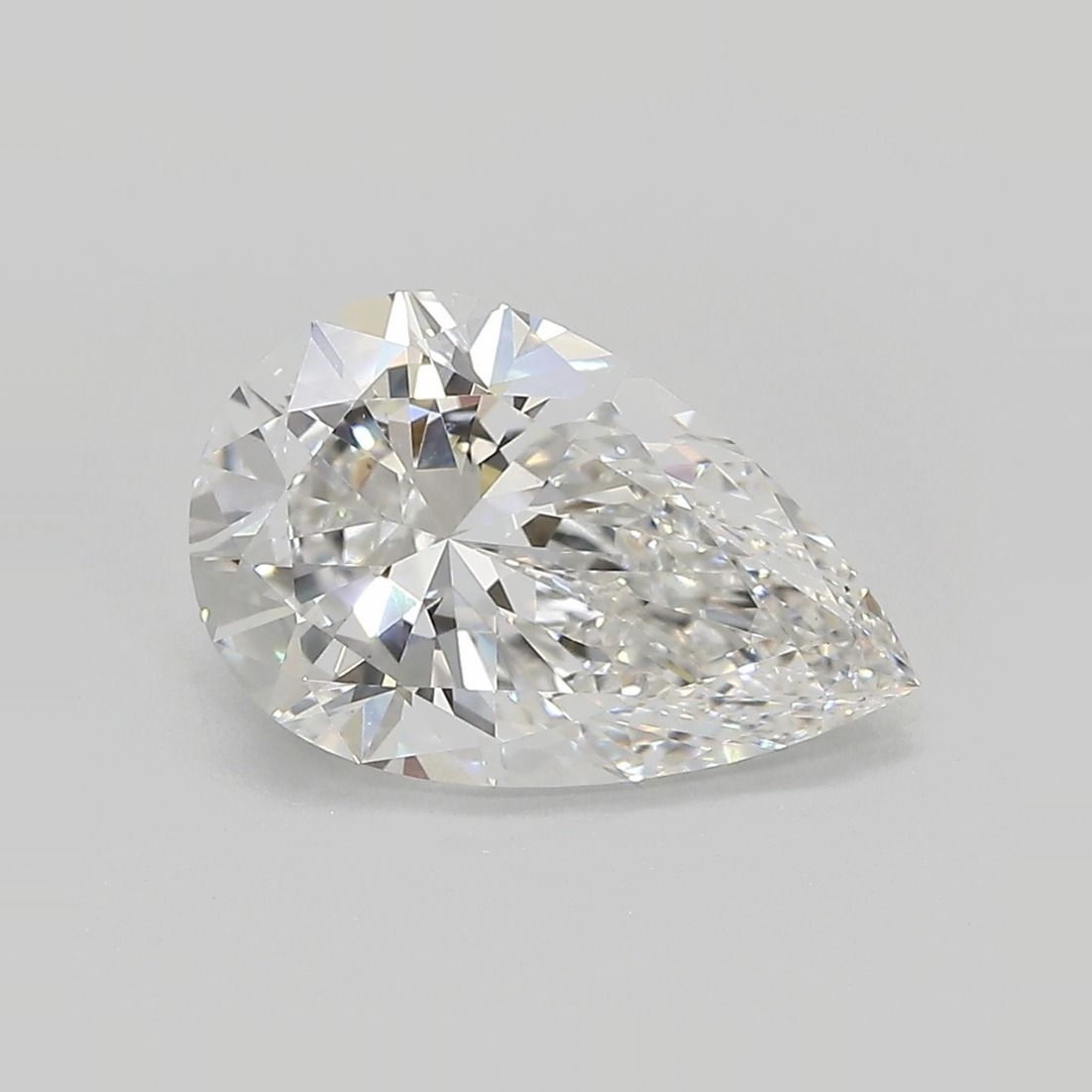 Lab Grown Diamond Lab-grown 2,92Ct E-VS1 Pear - IGILG736504088 1