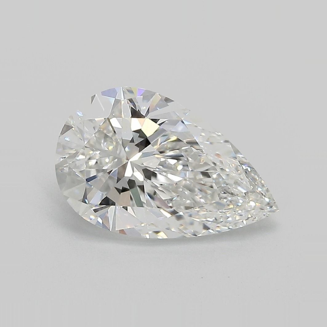 Lab Grown Diamond Lab-grown 2,71Ct D-VS1 Pear - IGILG739565137 1