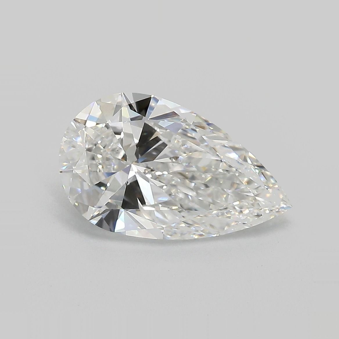 Lab Grown Diamond Lab-grown 2,91Ct E-VS1 Pear - IGILG739565151 1