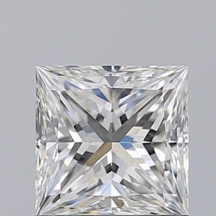 Diamond Natural 1,01Ct F-VVS2 Princess - GIA2235985424 1