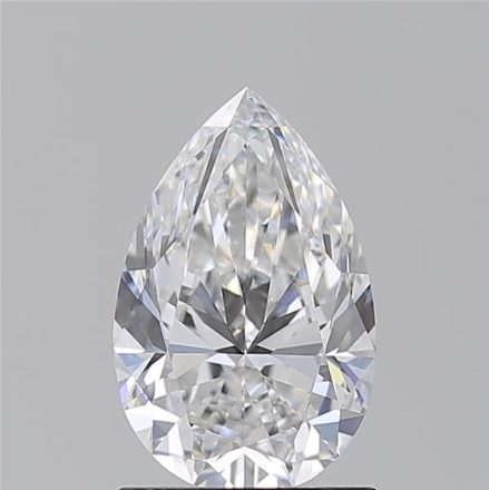 Diamond Natural 1,28Ct E-IF Pear - GIA1232987396 1