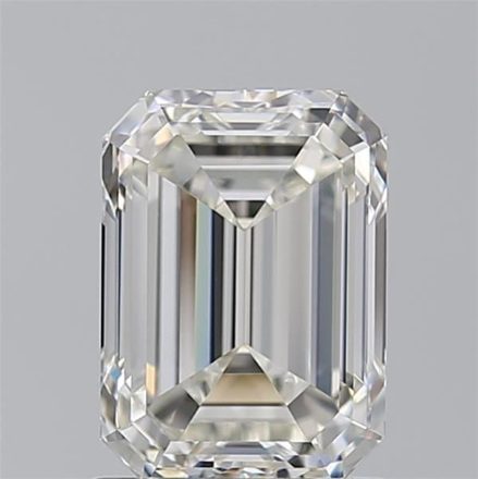 Diamond Natural 1,7Ct I-VVS2 Emerald - GIA1548815925 1
